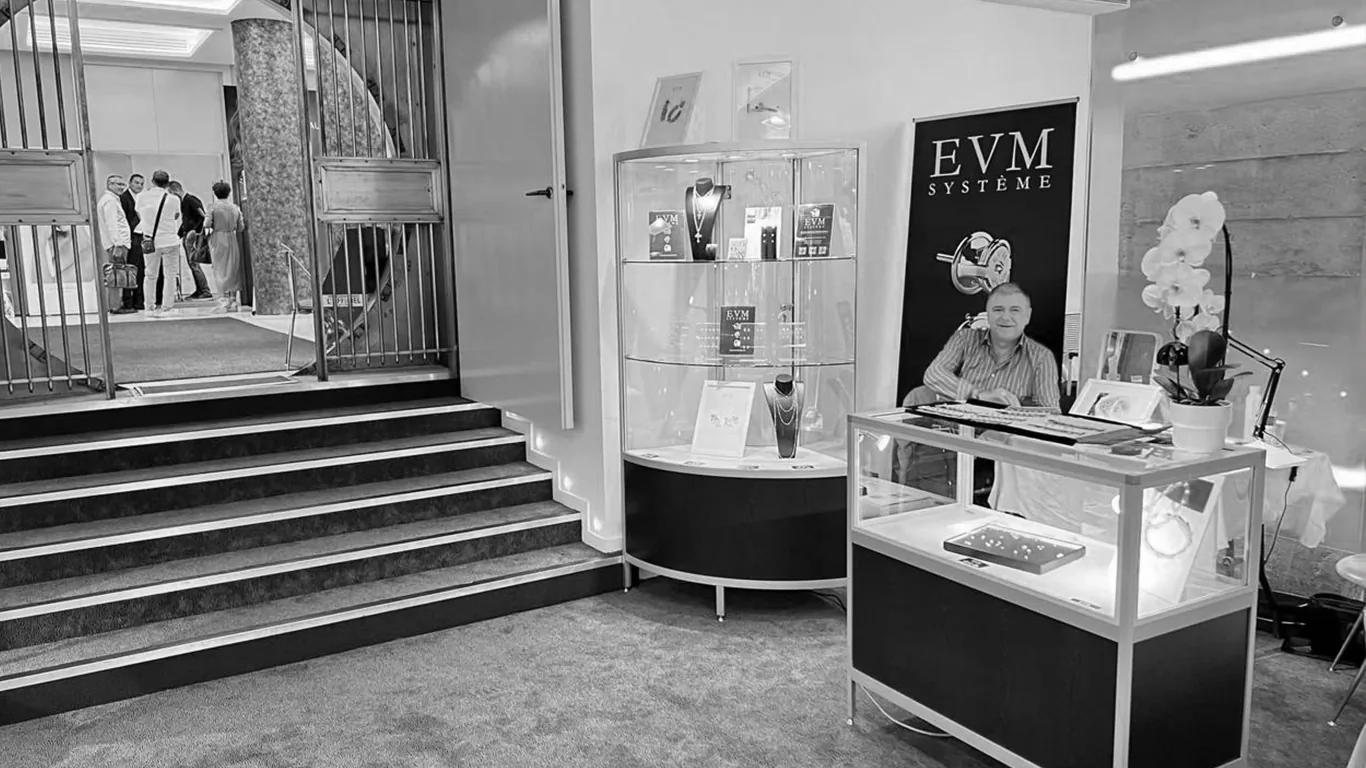 The EVM® trade show at Fashion Paris Jewels & Watches